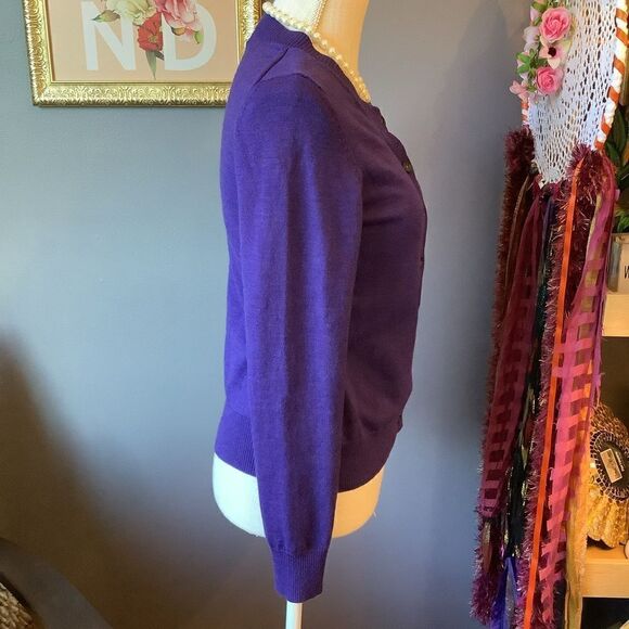 Banana Republic Extra Fine Merino Wool Cardigan - Picture 2 of 4